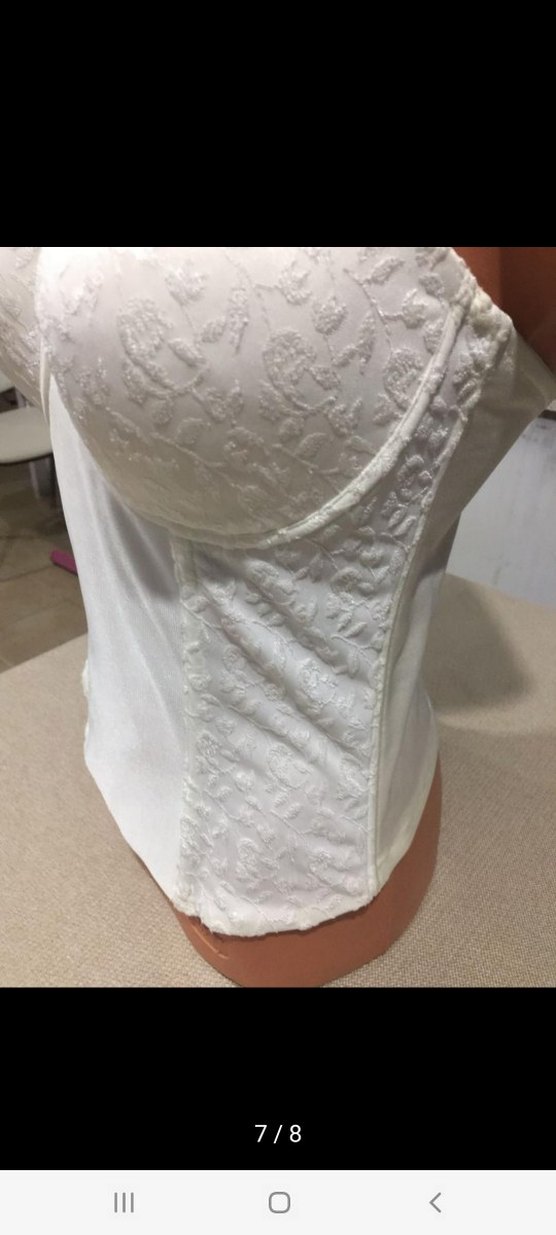 Beyaz Bohem Tarzı Dantel Detaylı Sütyen - Görsel 4