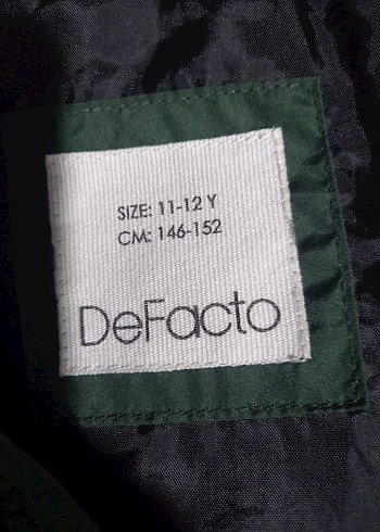 Koyu Yeşil Fermuarlı erkek çocuk Kışlık mont - Görsel 3