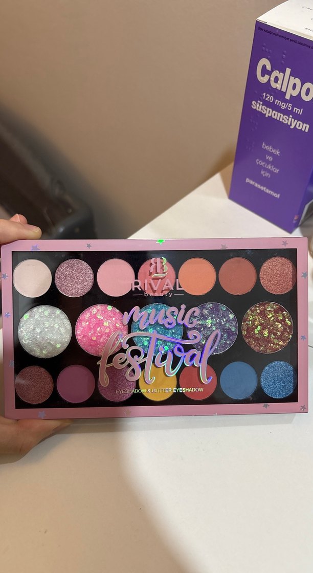 Rival Göz Farı Paleti Canlı Renkler - Görsel 2