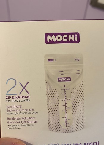 Mochi Anne Süt Saklama Poşeti 25'li - Görsel 2