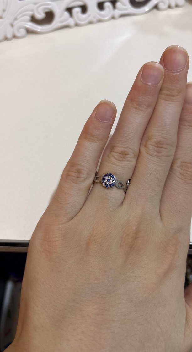 Pullu Düğüm Tasarımlı Kadın Yüzük - Görsel 3