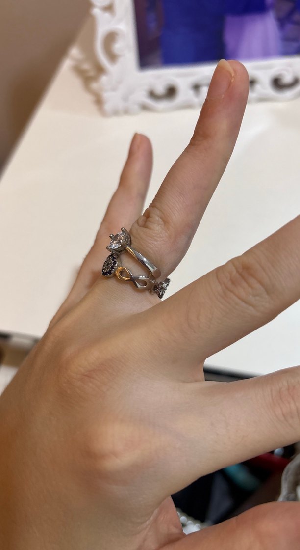 Pullu Düğüm Tasarımlı Kadın Yüzük - Görsel 5