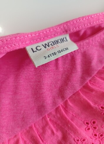 4 Yaş Beden LC Waikiki kız çoçuk t-shirt