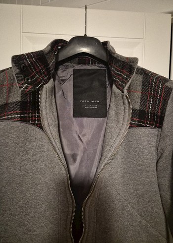 ZaRa kaşmir ekose detaylı M beden mont - Görsel 3