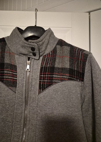 ZaRa kaşmir ekose detaylı M beden mont - Görsel 2