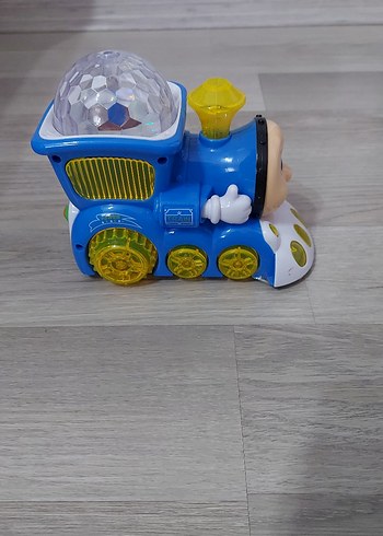  Beden Renkli Mavi Oyuncak Tren