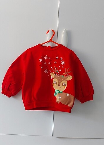 Kız bebek sweatshirt