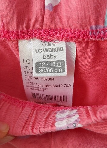 LC Waikiki Kız bebek şort 