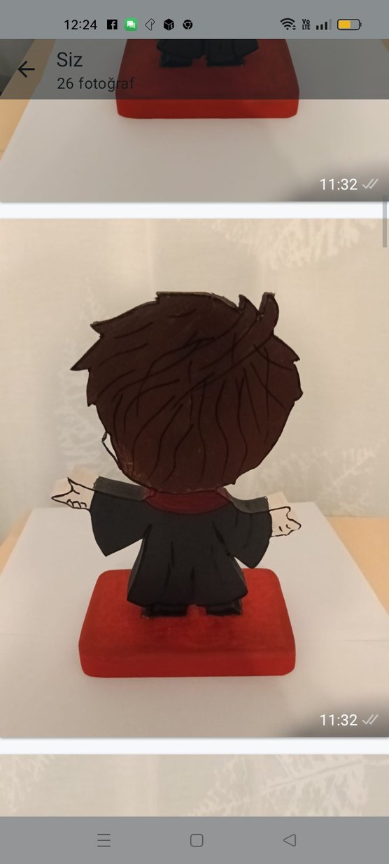 Henry Porter el yapımı Mdf 25 cm - Görsel 2