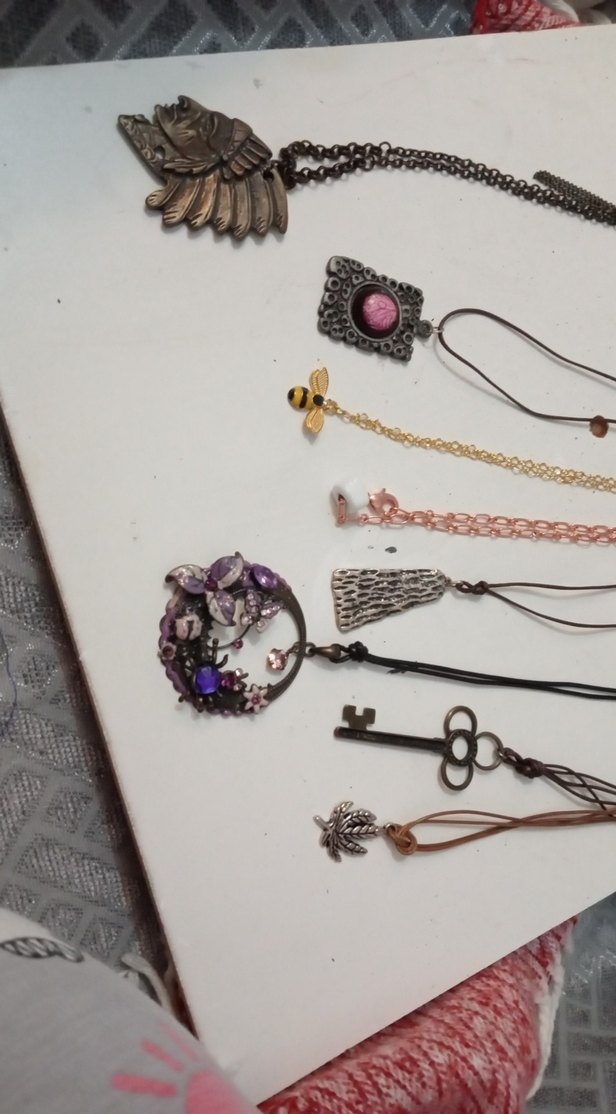 Bohem Çok Renkli Boncuklu Midi Kolye 8 âdet kolye - Görsel 4