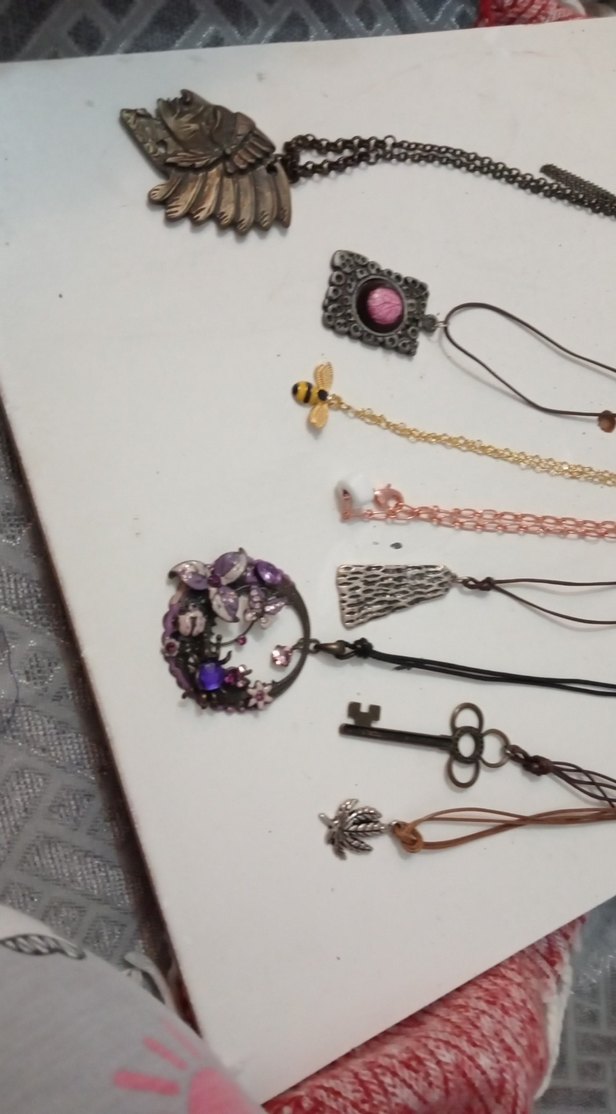 Bohem Çok Renkli Boncuklu Midi Kolye 8 âdet kolye - Görsel 3