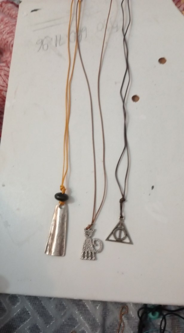 Bohem Mini Kolye Seti Püsküllü Etnik Desenli 3adet fiyatı - Görsel 2