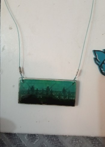 Renkli Bohem Boncuklu Kadın Kolyesi3 âdet - Görsel 2