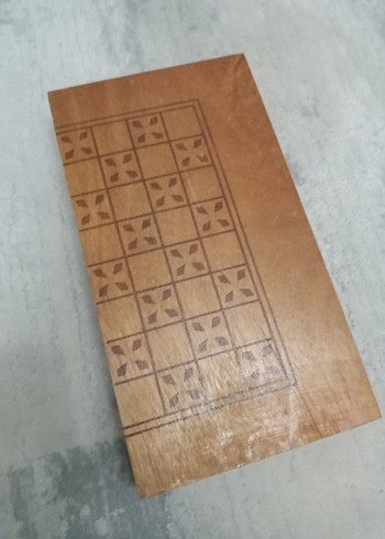 Ahşap Satranç, Dama ve Tavla Seti