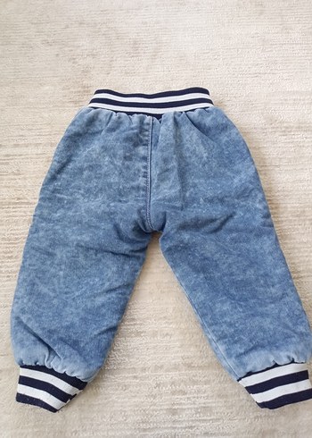 24-36 Ay Beden Erkek Çocuk Bol Kesim Denim Pantolon