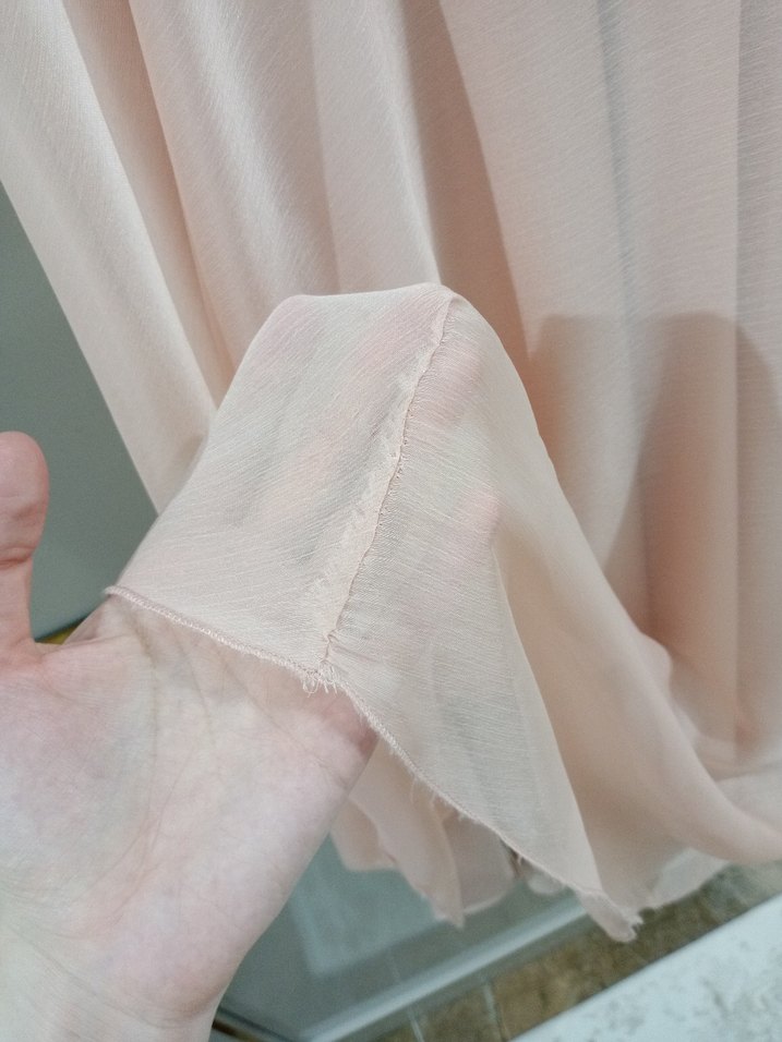 İpek Şifon Tesettür Abiye - Görsel 5