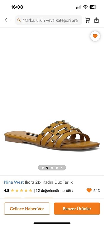 Nine West Nine west terlik