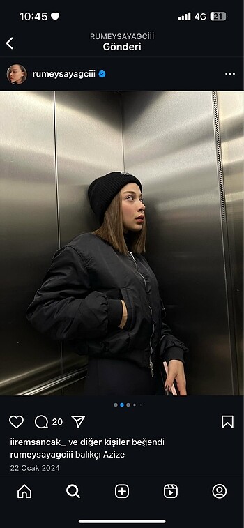 Zara bomber ceket