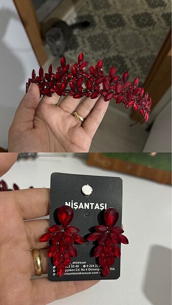 Diğer Taç ve küpe
