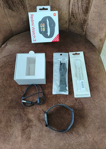 Siyah Redmi Watch 3 Akıllı Saat - Görsel 2