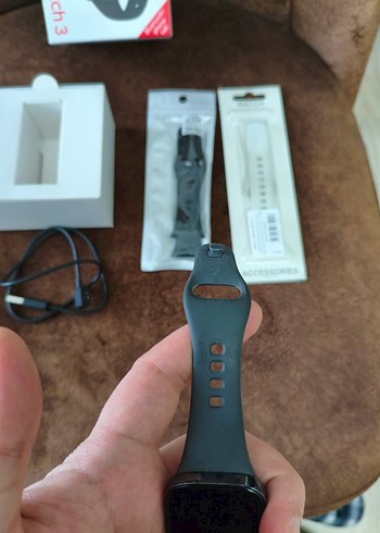 Siyah Redmi Watch 3 Akıllı Saat - Görsel 4