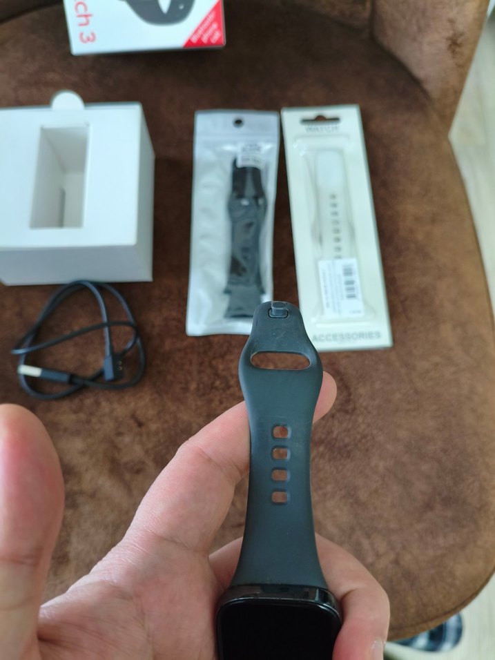 Siyah Redmi Watch 3 Akıllı Saat - Görsel 4