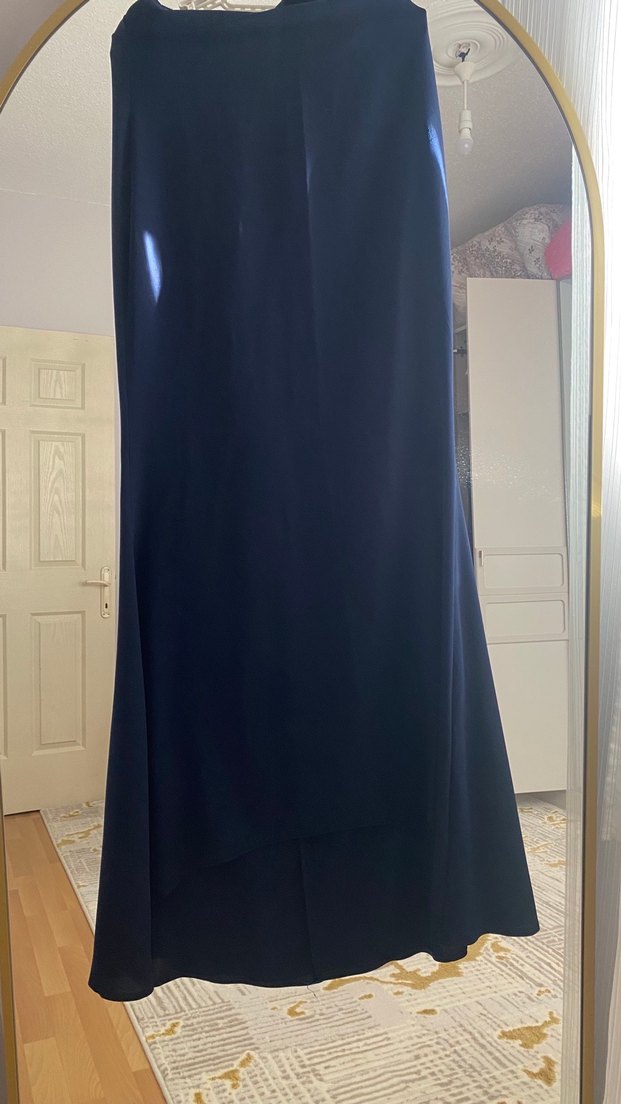 Lacivert kadın etek - Görsel 2