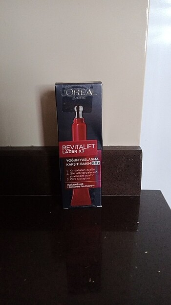 Loreal revitalift lazer x3 göz kremi