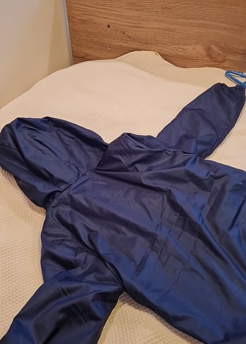 Erkek cocuk Lacivert Kapüşonlu Rüzgarlık Mont içi fileli - Görsel 4