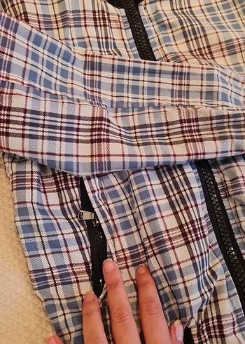 Erkek Çocuk Siyah Kemerli Street Wear Ceket - Görsel 5