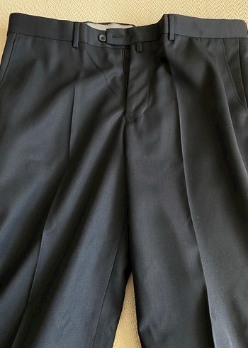 Lacivert Regular Fit Erkek Ofis Pantolonu - Görsel 3