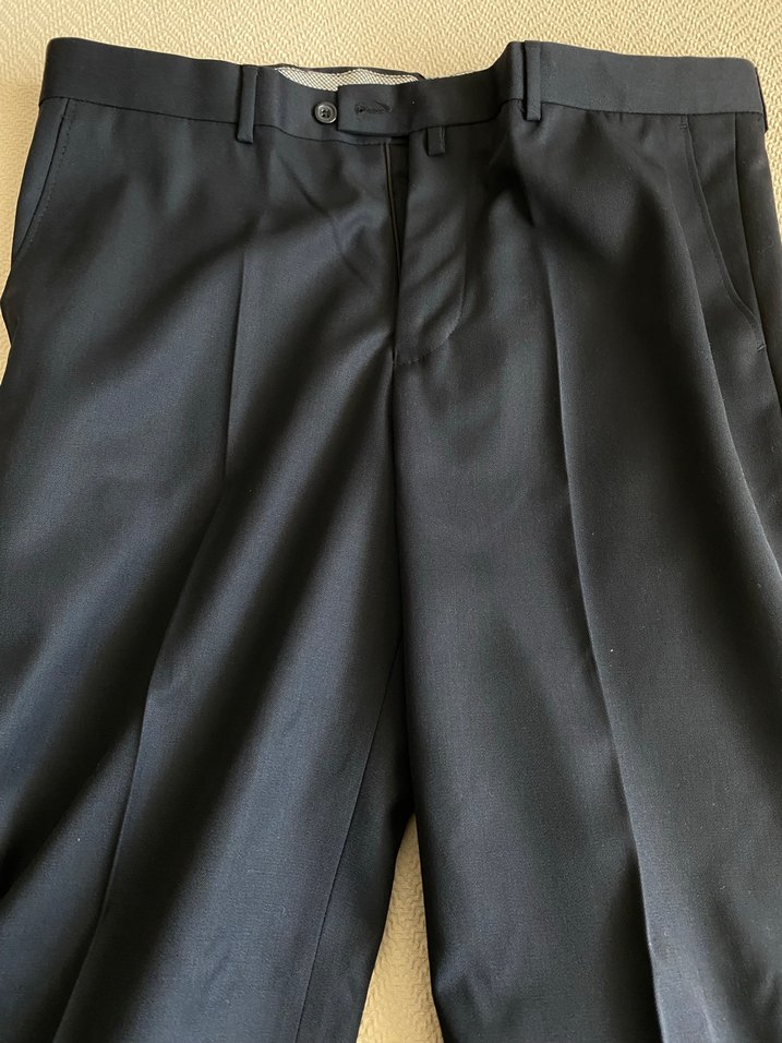 Lacivert Regular Fit Erkek Ofis Pantolonu - Görsel 3