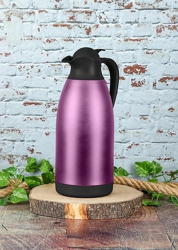 Koyu Mavi Termoslu Çaydanlık - Görsel 2