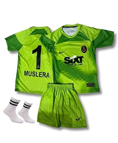 Galatasaray Muslera Çocuk Takım Forması 3?lü Set
