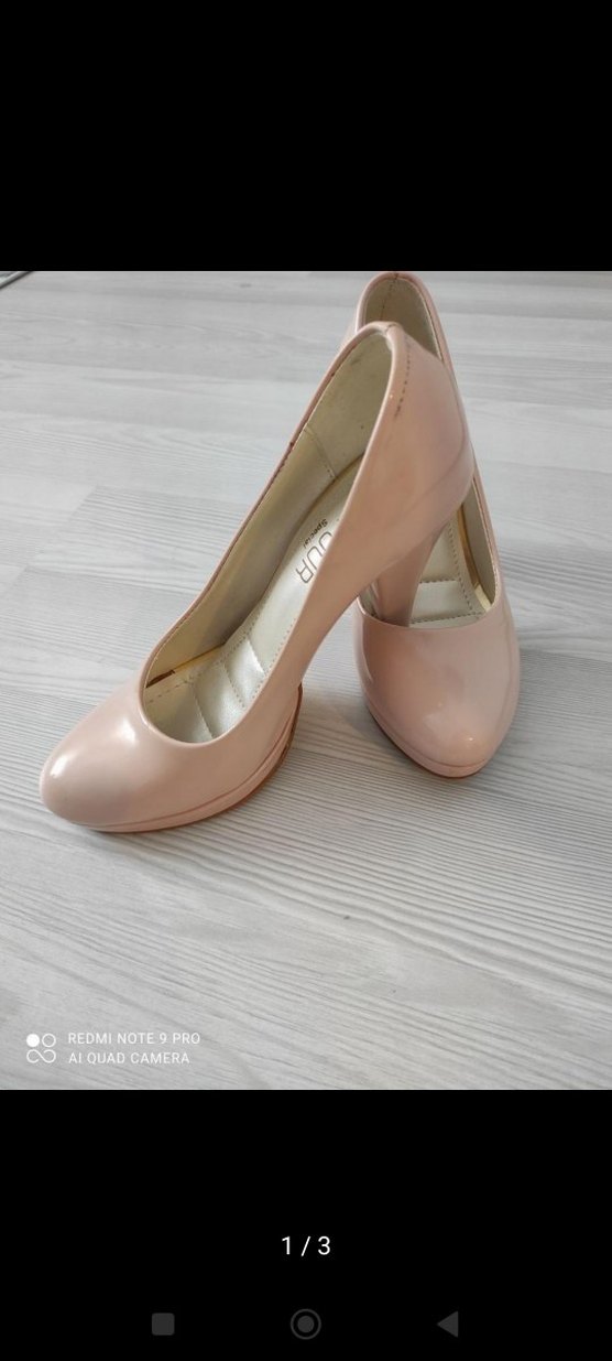 Pembe Stiletto Topuklu Kadın Ayakkabı - Görsel 2