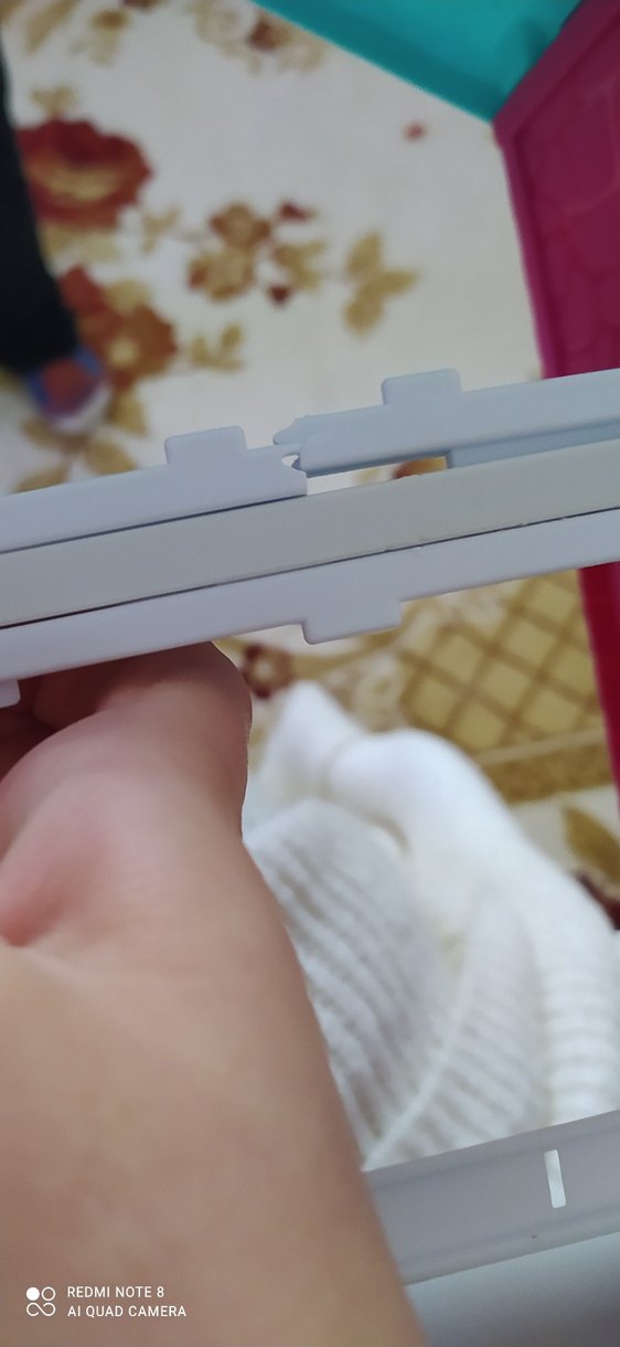 Çocuklar için Çok Katlı Renkli Raf Barbie oyun evi - Görsel 3