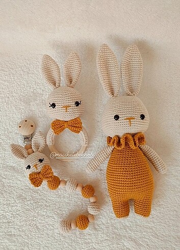 Diğer Amigurumi 3lu set