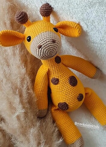Amigurumi zürafa 