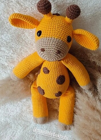  Beden Renk Amigurumi zürafa 