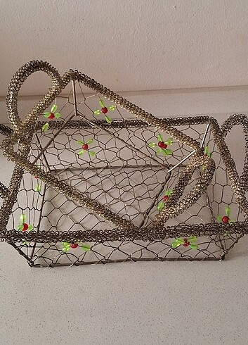 Vintage tel sepet.2 adet fiyatıdır.