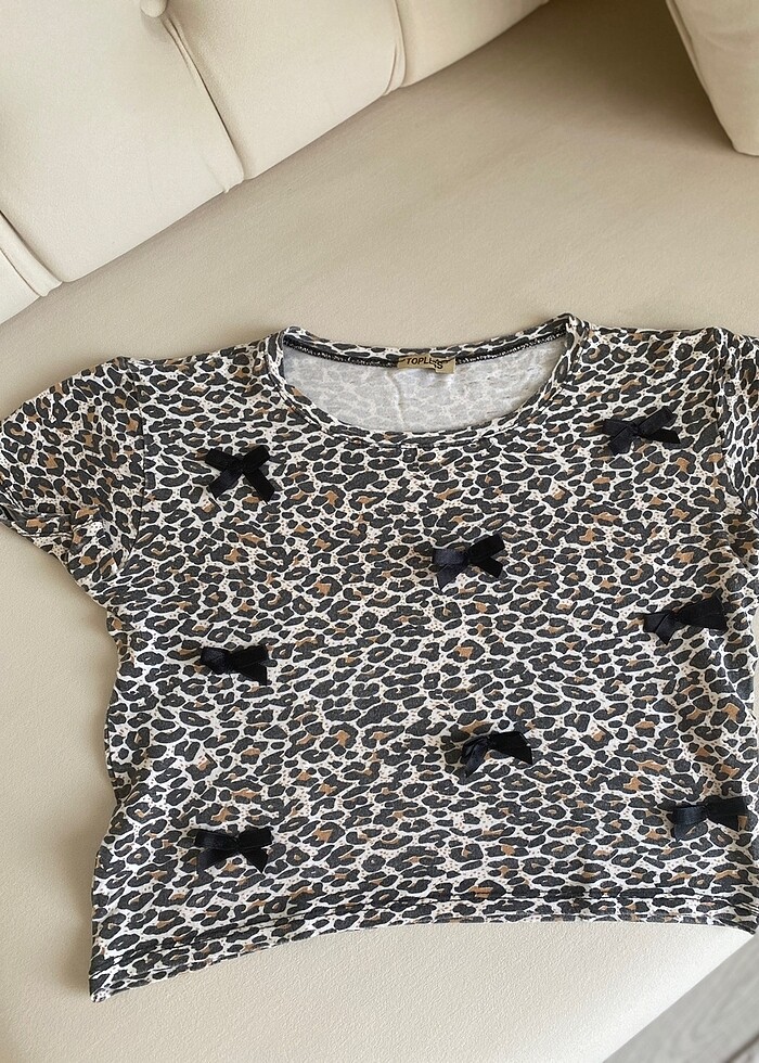 Leopar Crop - Görsel 2