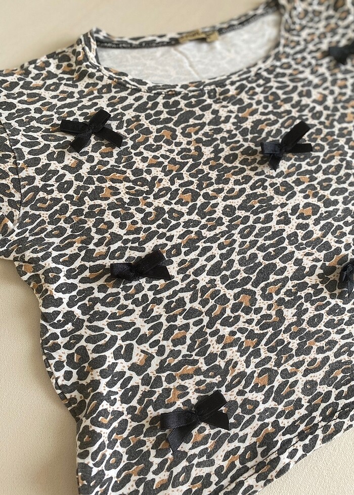 Leopar Crop - Görsel 3