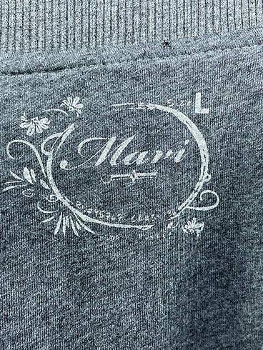 l Beden çeşitli Renk Mavi Sweatshirt %70 İndirimli.