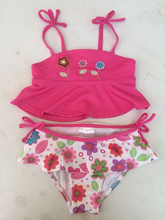 Çiçekli bikini