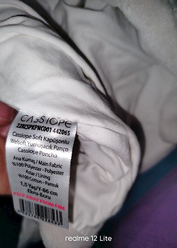 Bej Pastel Bebek Sling panço - Görsel 4