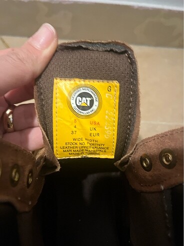 37 Beden CAT UNISEX TARÇIN RENK BOT