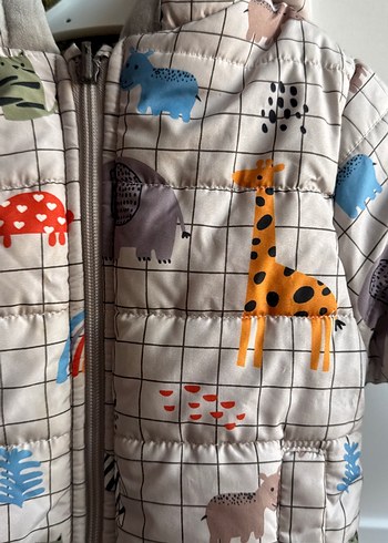 Çift taraflı Erkek bebek mont - Görsel 2