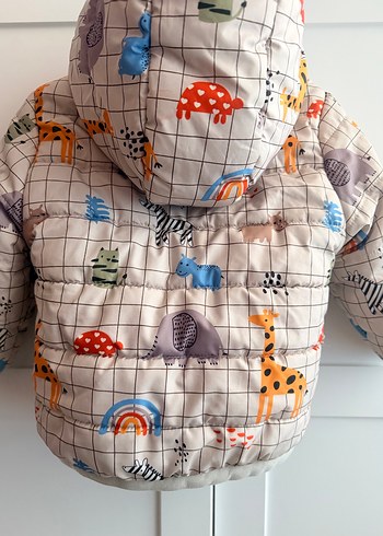 Çift taraflı Erkek bebek mont - Görsel 9