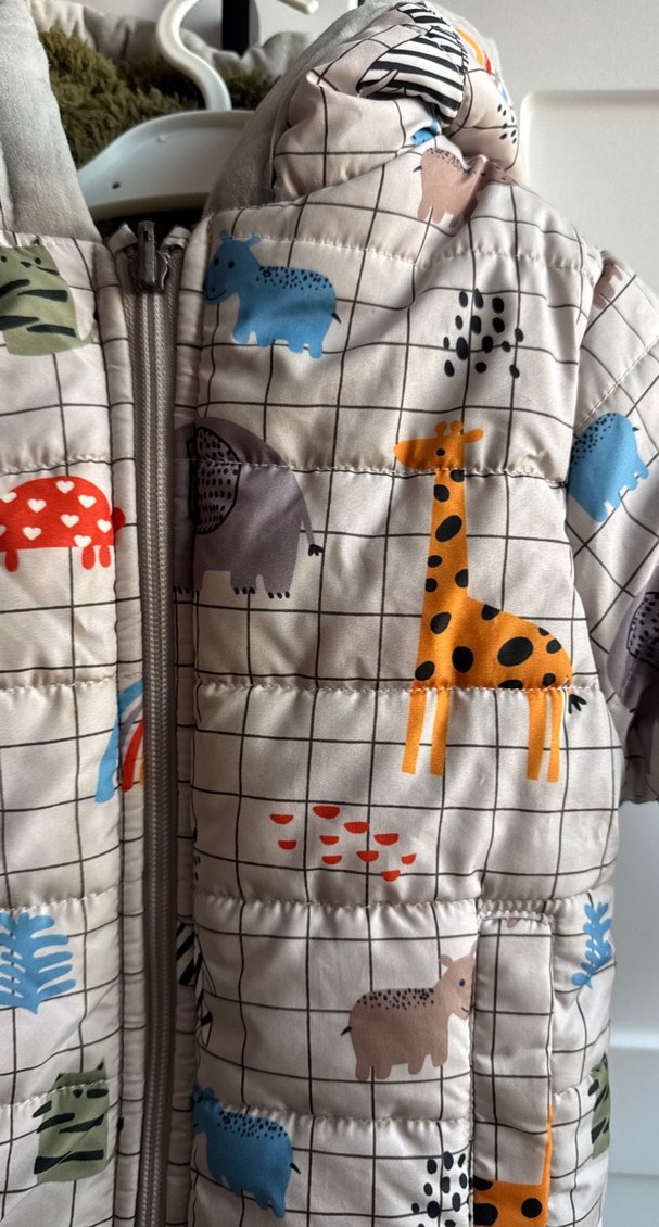 Çift taraflı Erkek bebek mont - Görsel 2