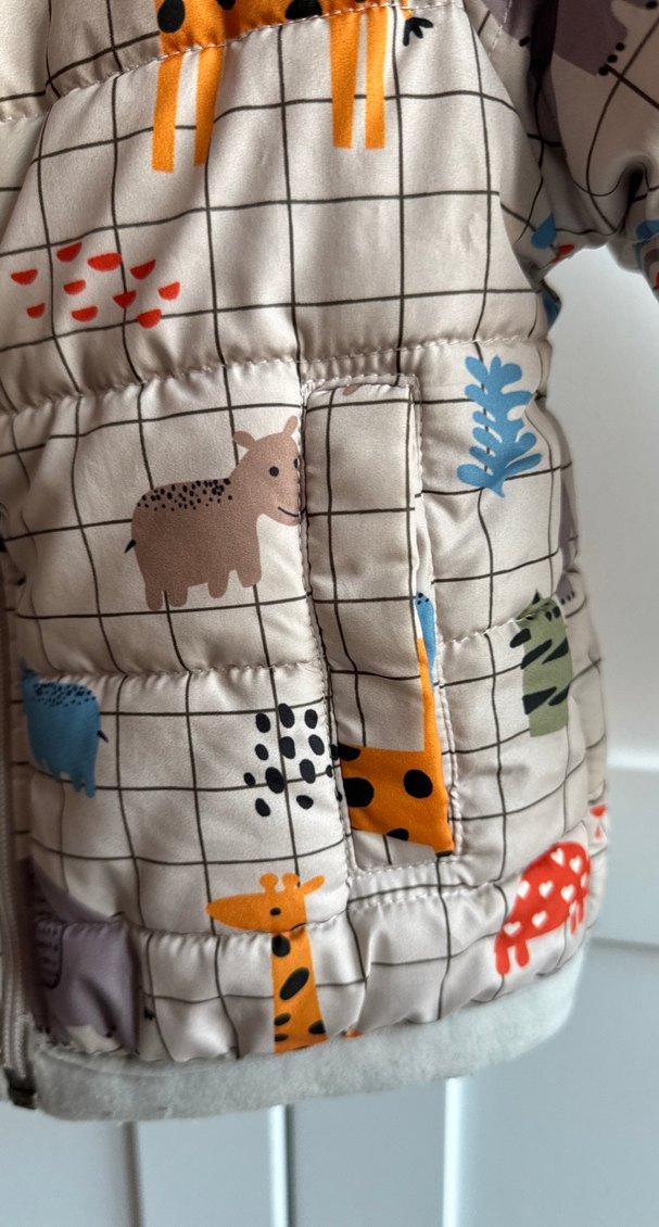 Çift taraflı Erkek bebek mont - Görsel 3